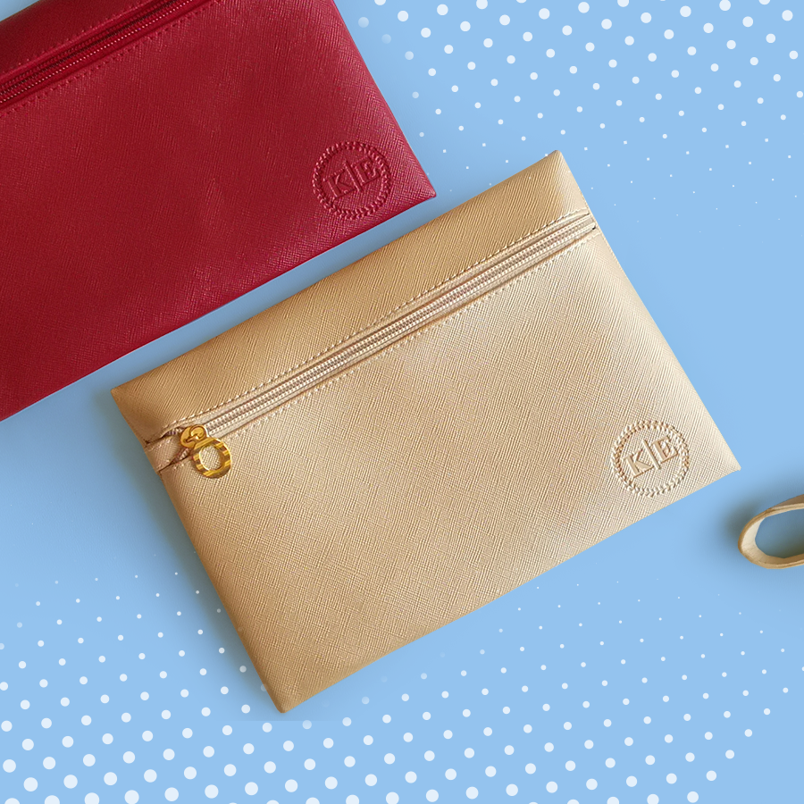 Zipper Pouch with Handle