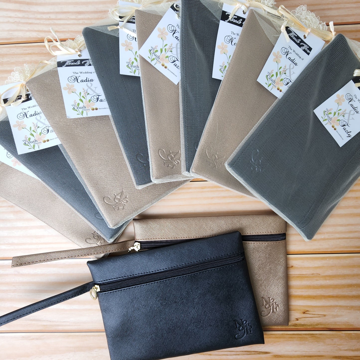 Zipper Pouch with Handle