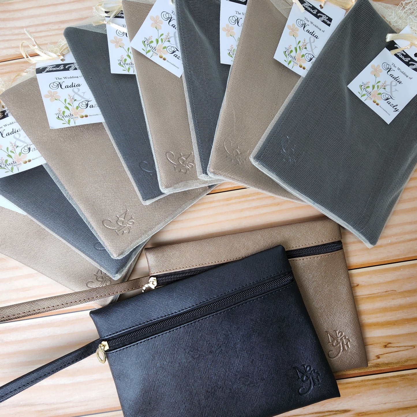 Zipper Pouch with Handle
