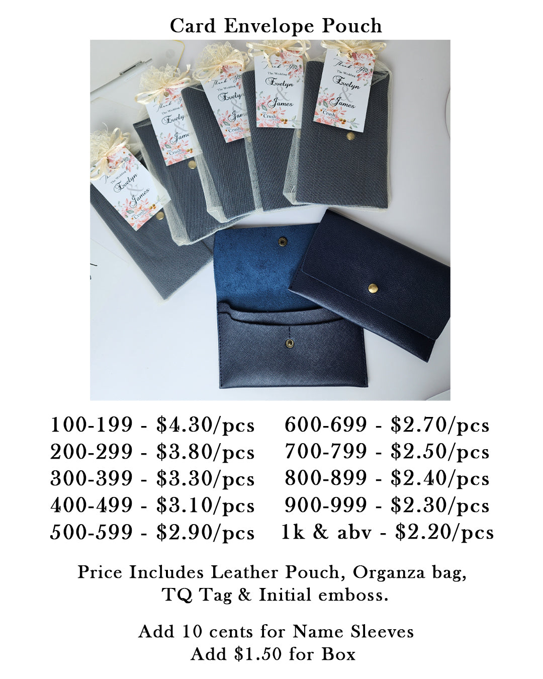 Card Envelope Pouch