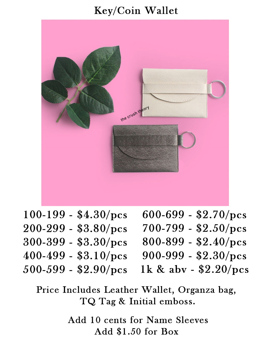 Coin/Key Wallet