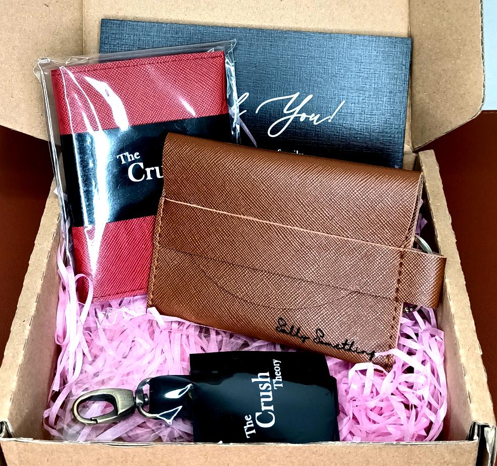 Keypouch, Button wallet & Keychain Gift box