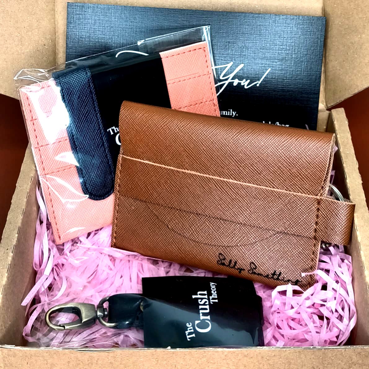 Keypouch, Flip & Keychain Gift box