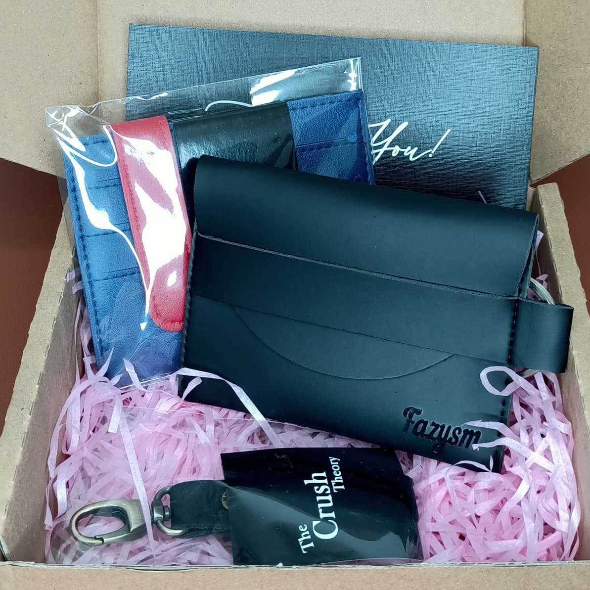 Keypouch, Flip & Keychain Gift box