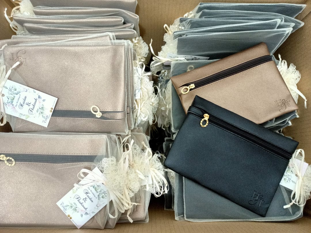 Zipper Pouch with Handle