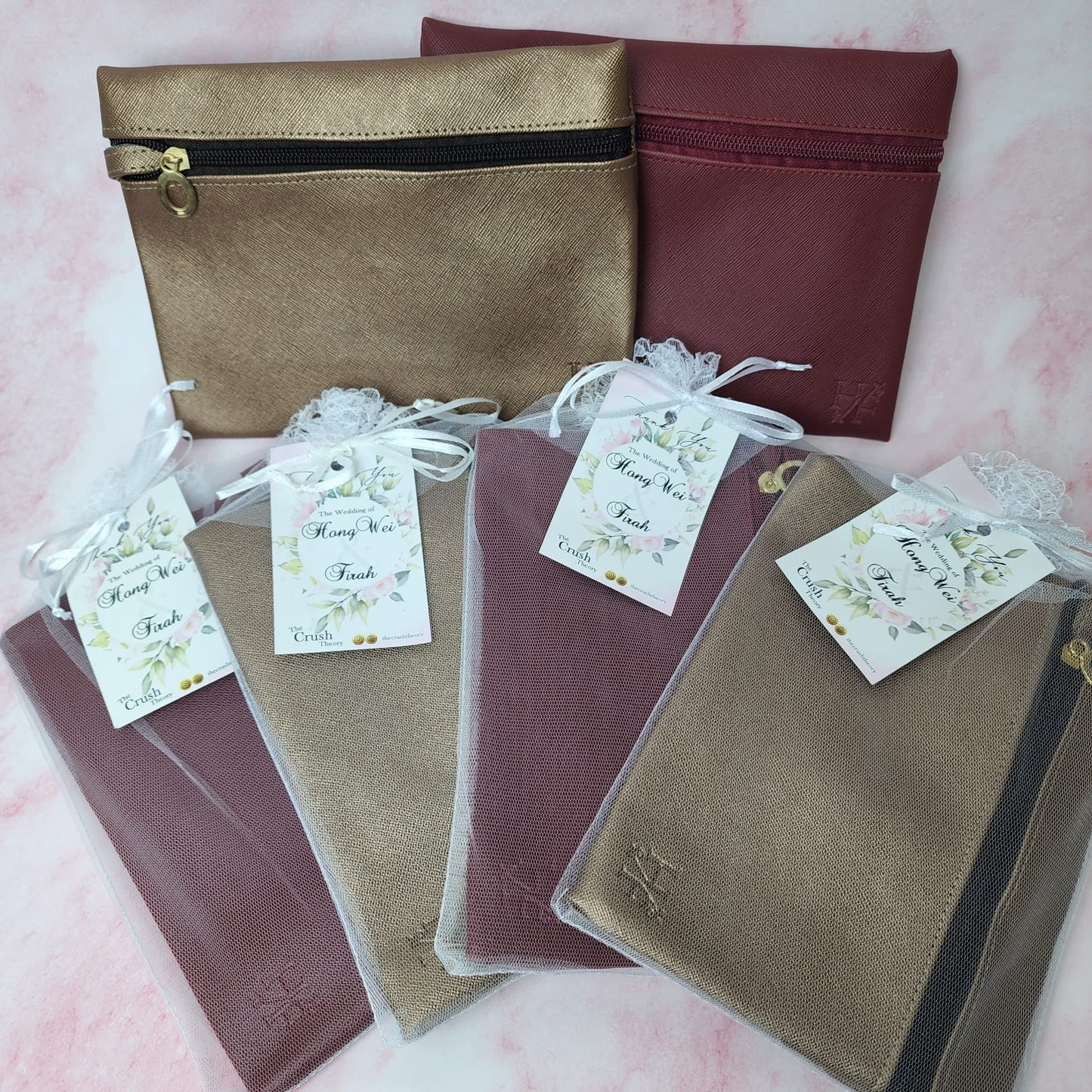 Zipper Pouch with Handle