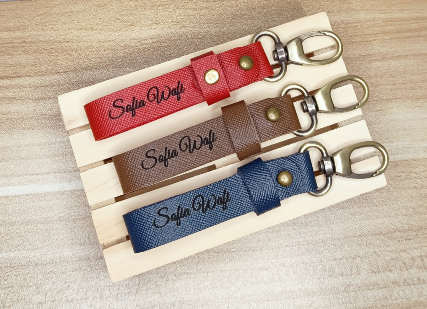 Weave bag & Keychain Gift Box